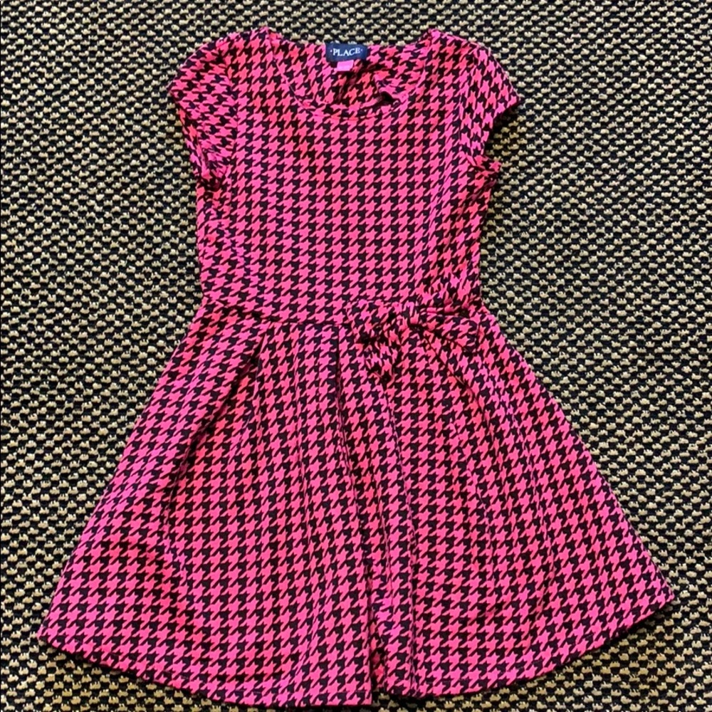 Children’s Place girls houndstooth dress